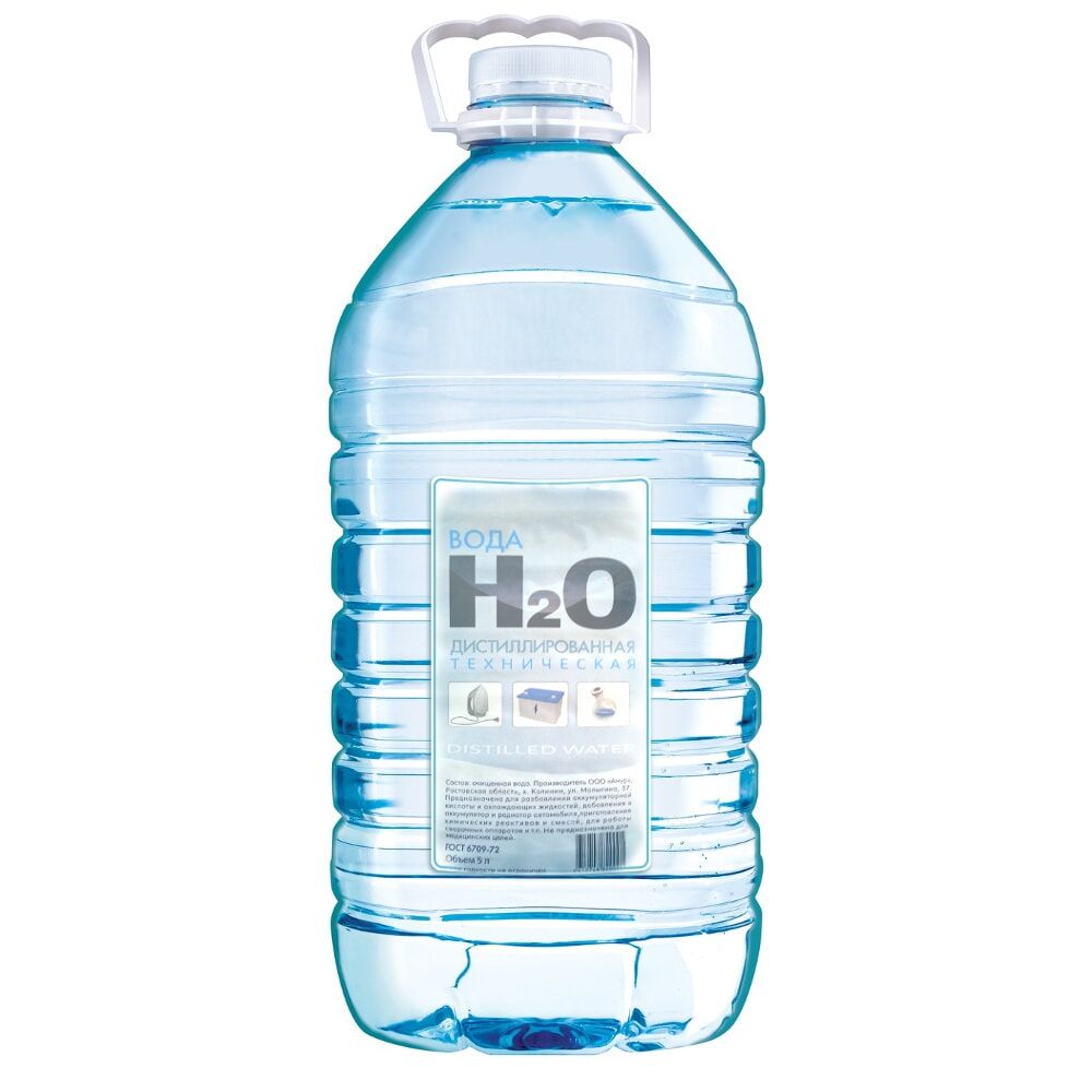 Вода дистилированная 5л