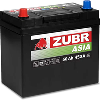 аккумулятор 6СТ-50Ah ZUBR Premium п.п. Азия