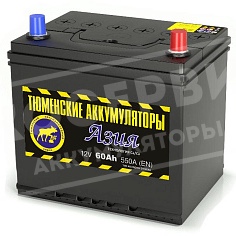 6СТ-60Ah TYUMEN о.п. Азия