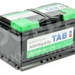 6СТ-80Ah AGM Tab Stop & Go о.п.