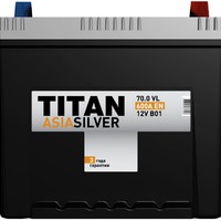 аккумулятор 6СТ-70Ah Titan Silver о.п. Азия