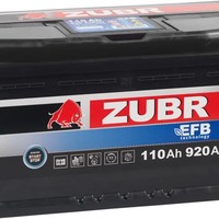 аккумулятор 6СТ-110Ah Zubr+EFB о.п.
