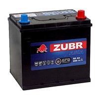 аккумулятор 6СТ-65Ah Zubr ASIA EFB Stop&Go о.п.