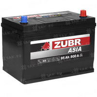 аккумулятор 6СТ-95Ah ZUBR JIS о.п. Азия