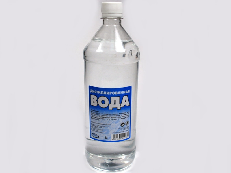 Вода дистилированная 1л